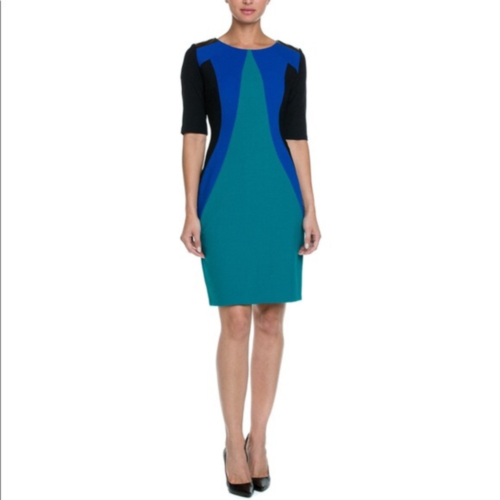 Color Block Dress